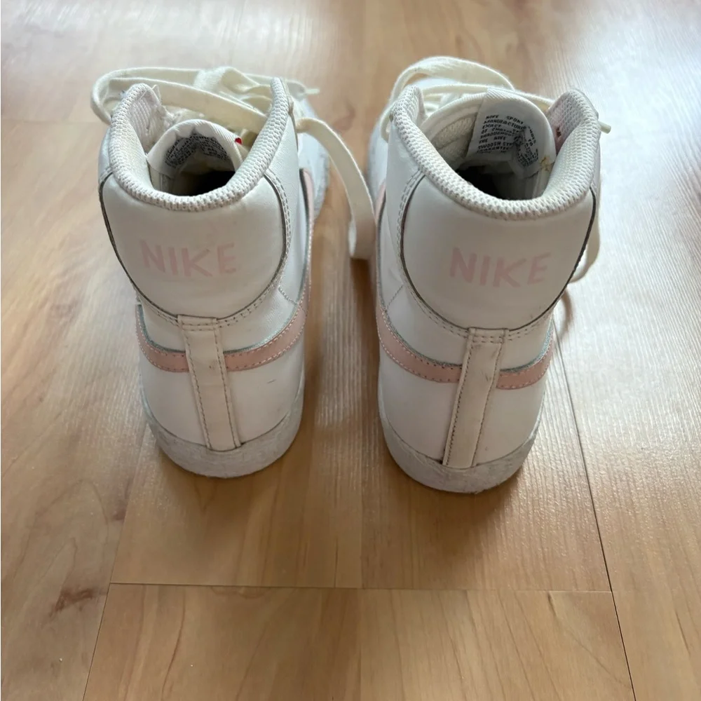 Pink Nike Blazers